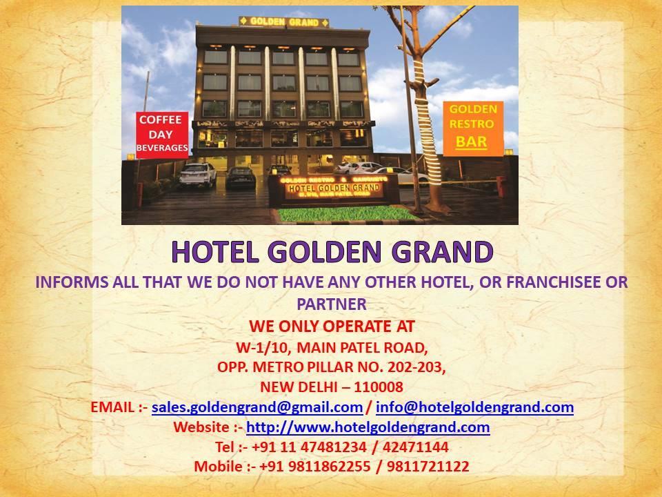 דלהי Hotel Golden Grand מראה חיצוני תמונה